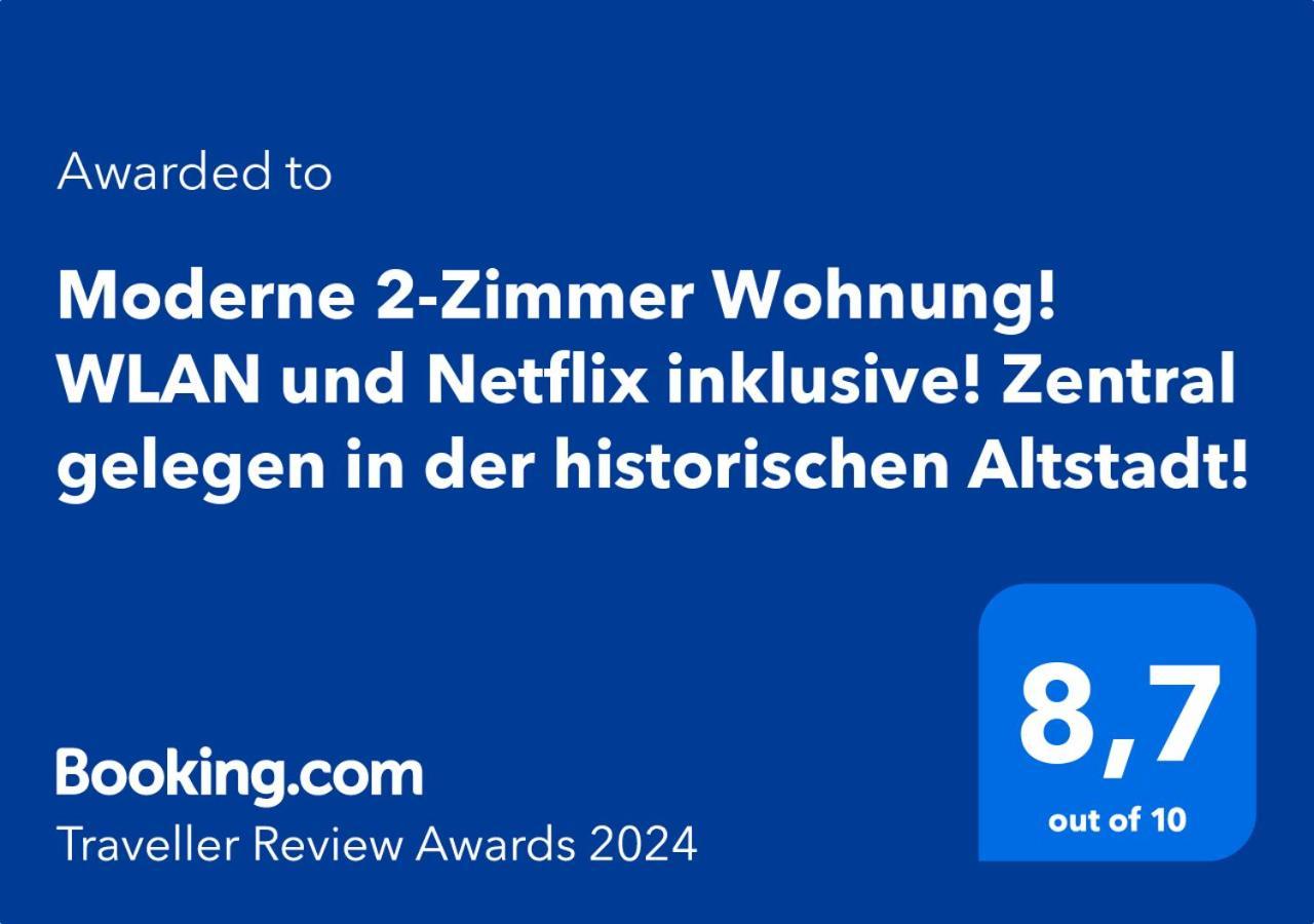 Moderne 2-Zimmer Wohnung! Wlan Und Netflix Inklusive! Zentral Gelegen In Der Historischen Altstadt! Stade Kültér fotó